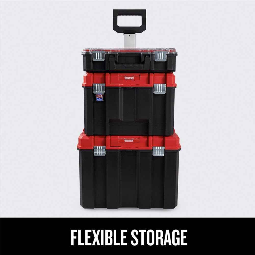 CRAFTSMAN VERSASTACK 17.126-in Metal Wheels Lockable Tool Box