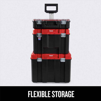 CRAFTSMAN VERSASTACK 17.126-in Metal Wheels Lockable Tool Box