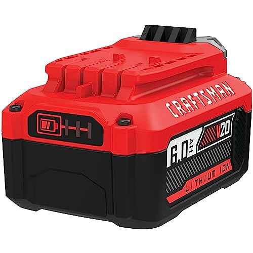 CRAFTSMAN V20 6Ah Lithium Ion Power Tool Battery (CMCB206)