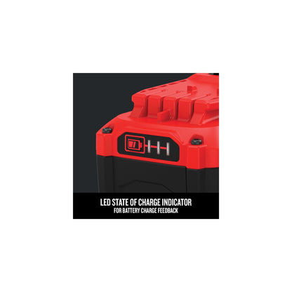 CRAFTSMAN 20V Power Tool Battery 2-Pack, Lithium-ion with Charger (CMCB204-2CK)