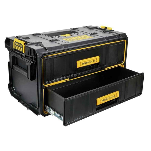 DEWALT ToughSystem Tool Box, 2.0 Two-Drawer, 21.8in. (DWST08320)