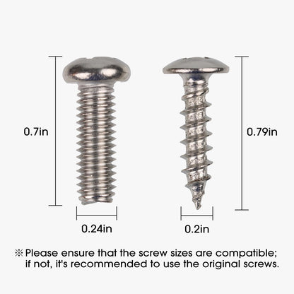 Aujen Silicone License Plate Frames, 2 Pack White Side-Opening License Bracket Holder, Without Obstruction. Rustproof, Rattle Proof & Weatherproof Universal