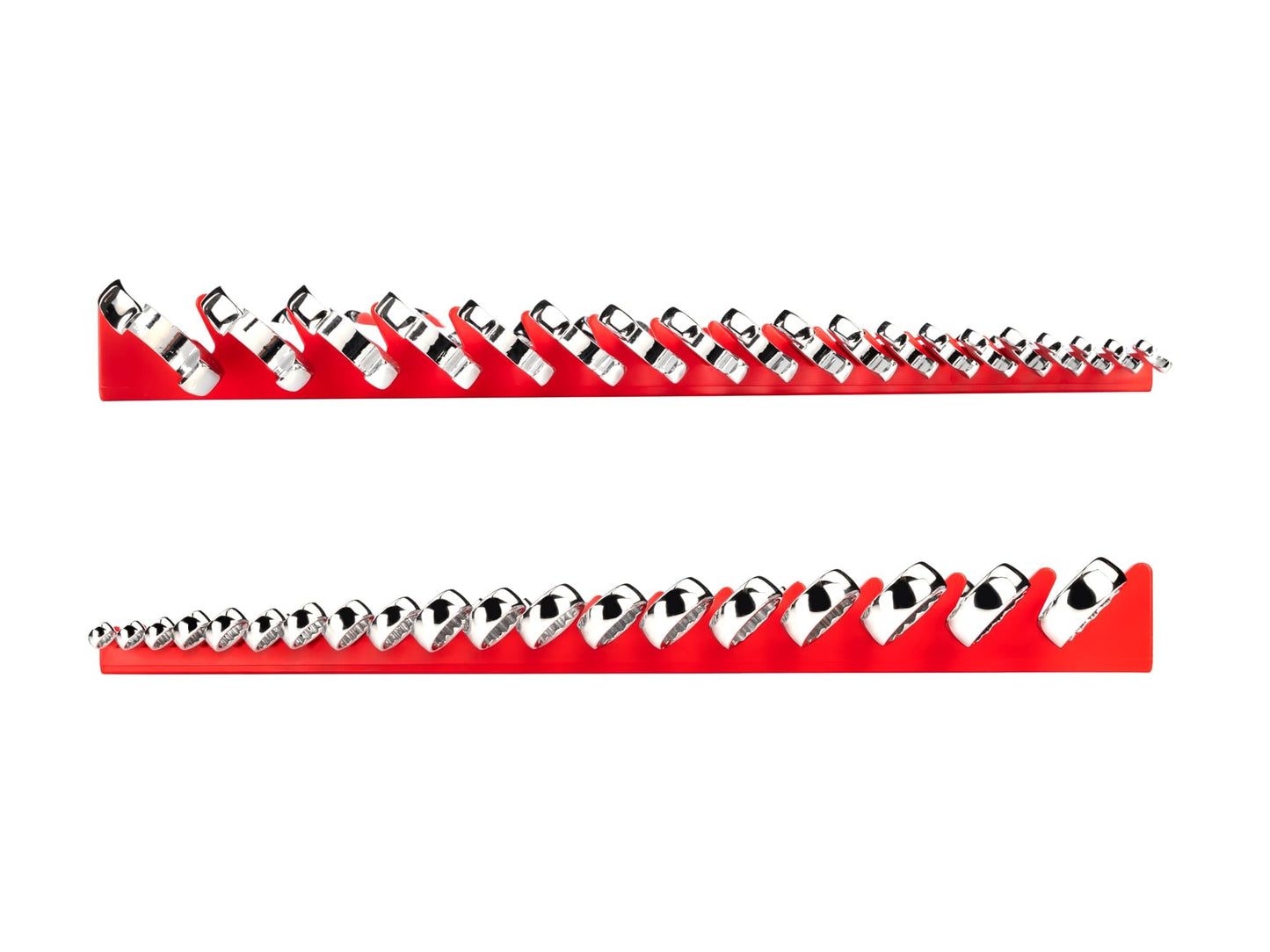 TEKTON Combination Wrench Set with Rack, 19-Piece (6-24 mm) | WCB91202