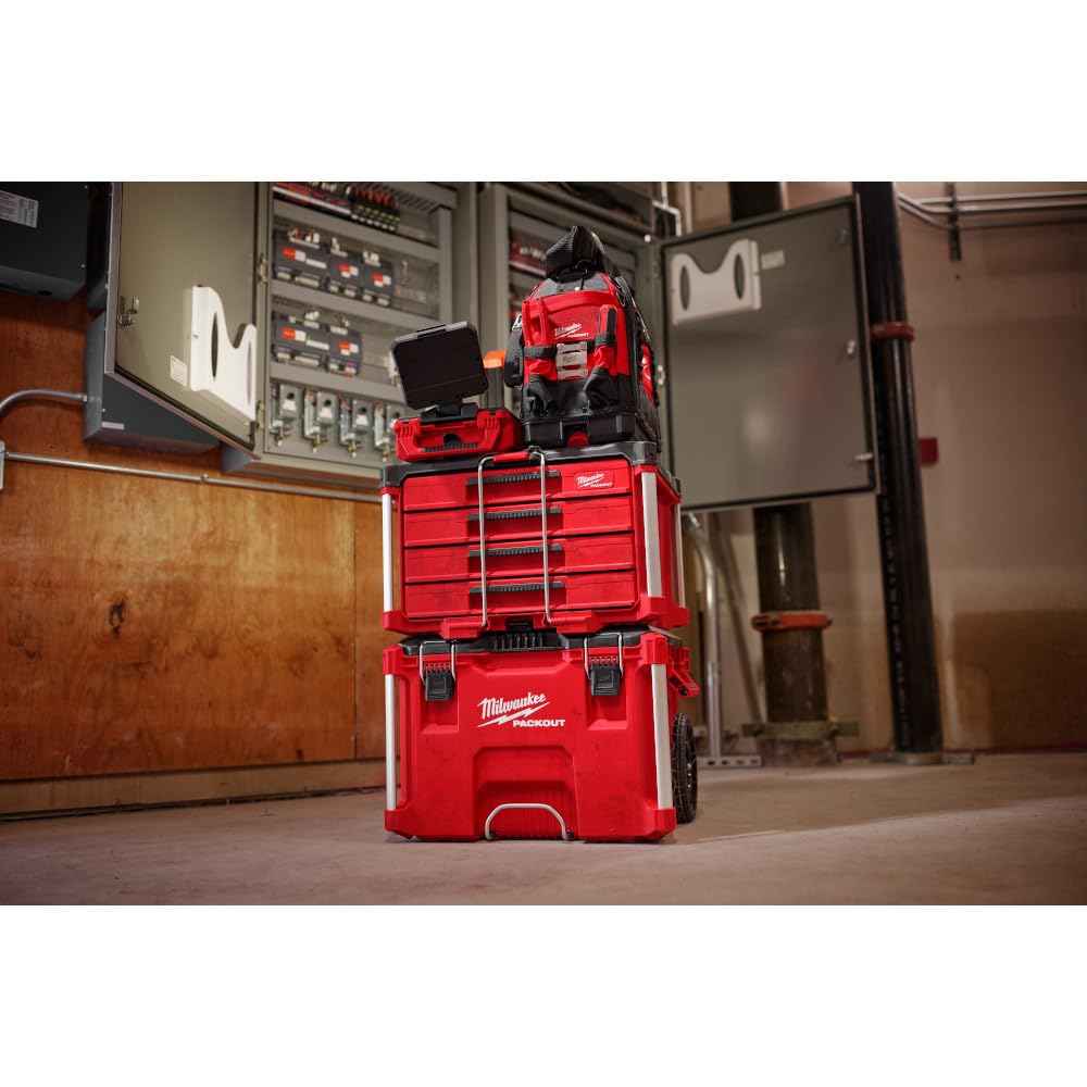 Milwaukee Packout 4 Drawer Tool Organizer Box - 48-22-8444