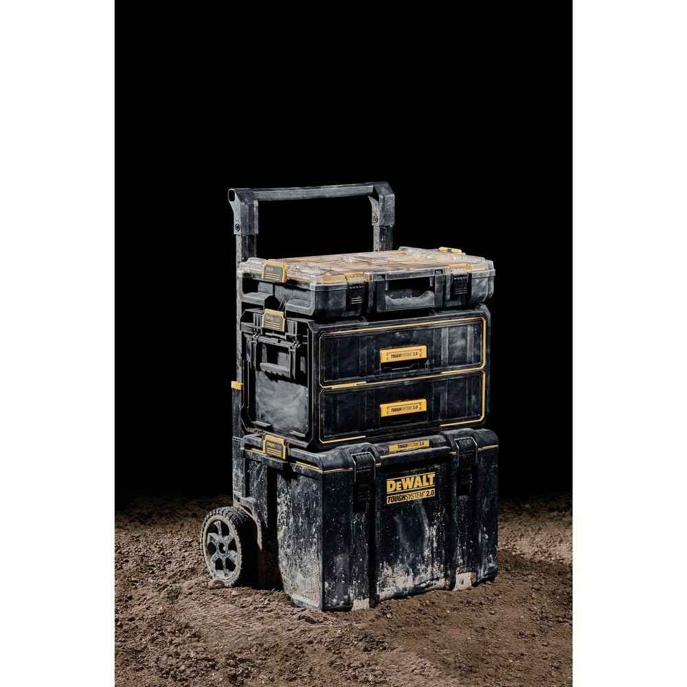 DEWALT ToughSystem Tool Box, 2.0 Two-Drawer, 21.8in. (DWST08320)