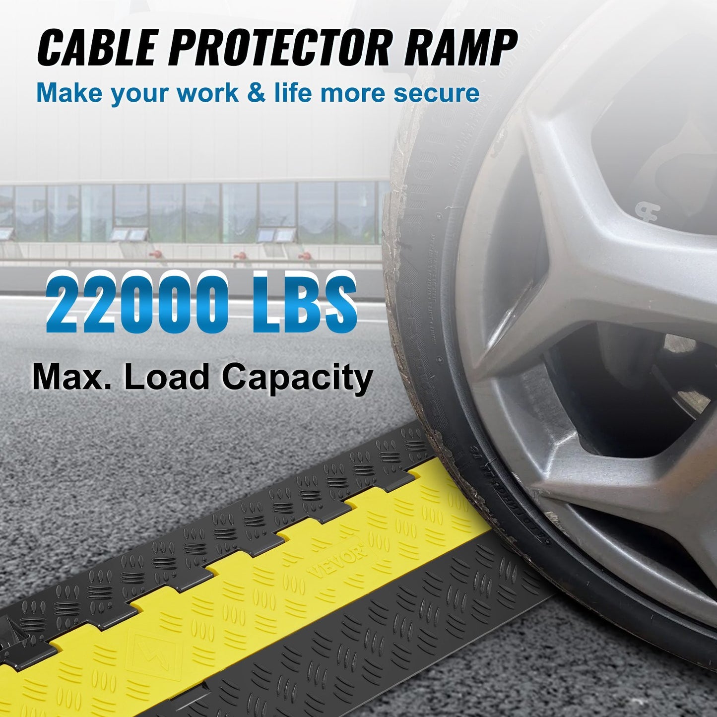Keep you car in place in the Paddock! Heavy Duty Cover Ramp / Tire Chock