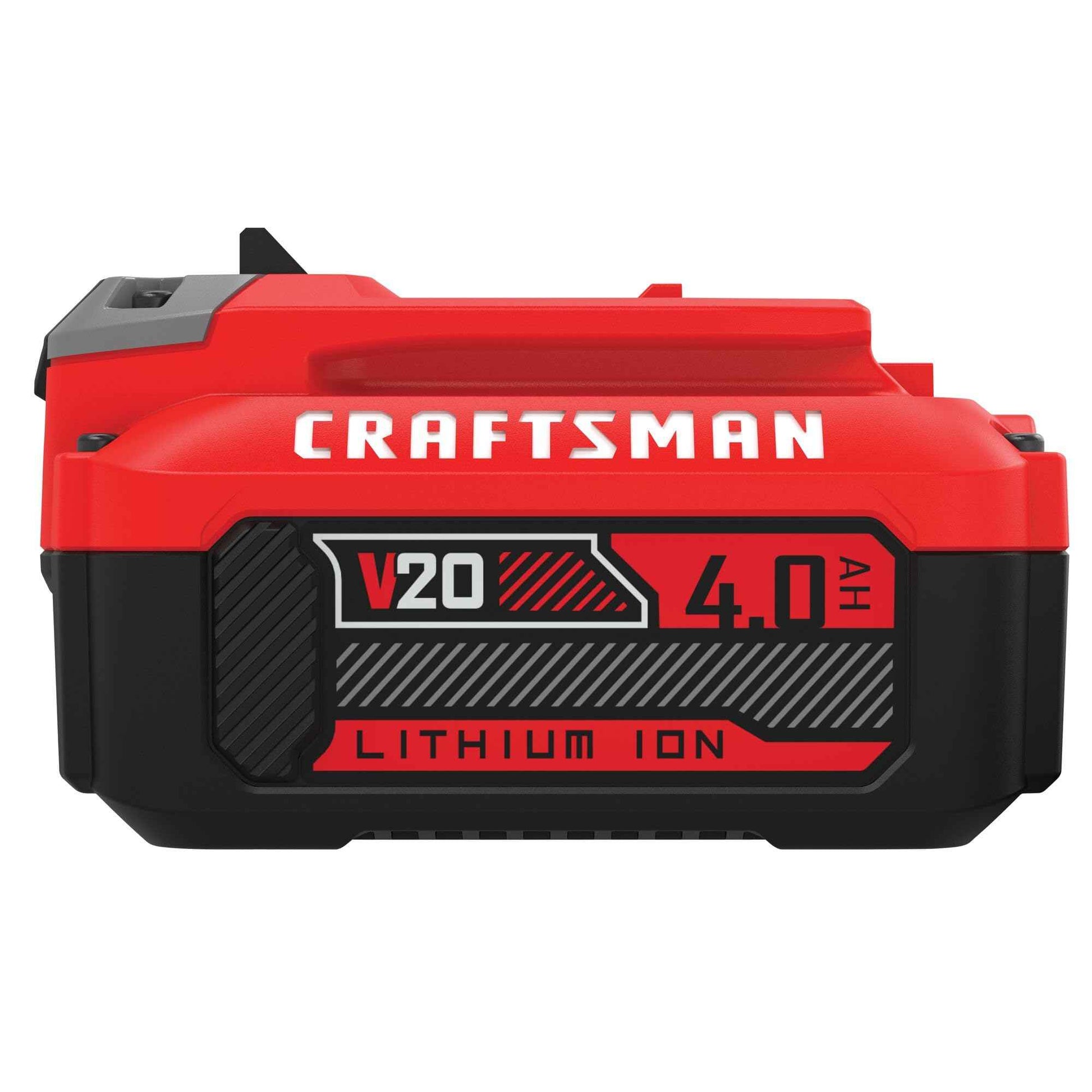 CRAFTSMAN V20 Battery and Charger, for Power Tool Kits and Outdoor Tools, 4.0 Ah, Lithium Ion Battery (CMCB204-CK)