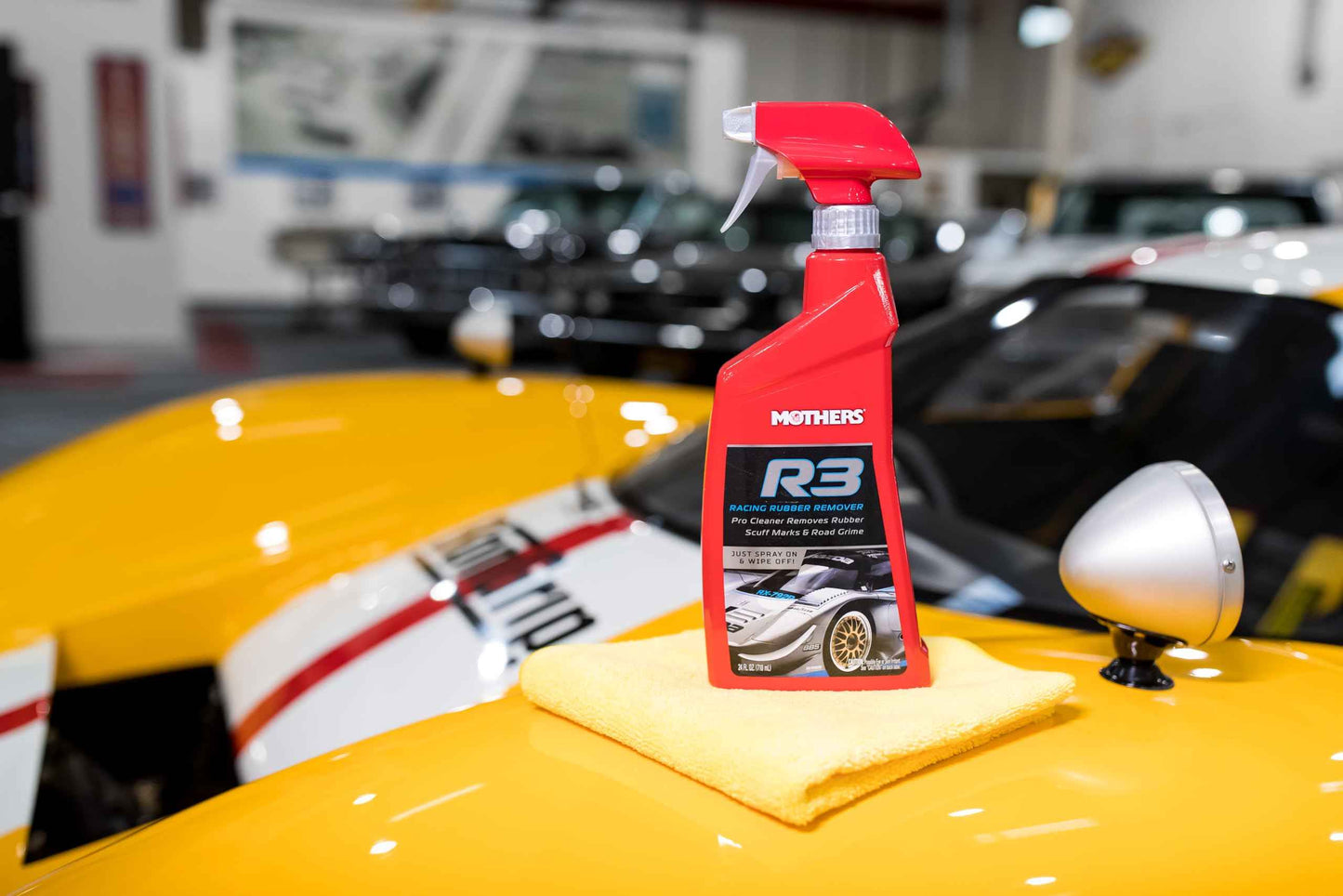 Mothers 09224 R3 Racing Rubber Remover - 24 oz.