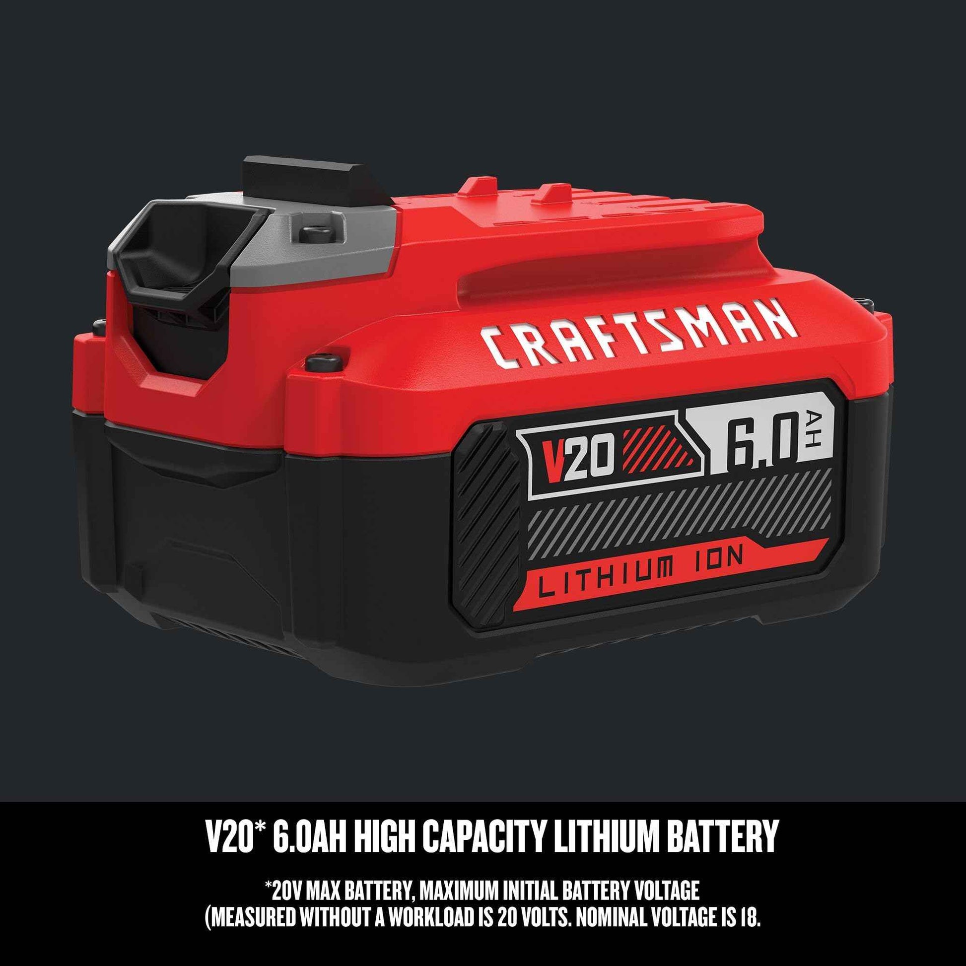 CRAFTSMAN V20 6Ah Lithium Ion Power Tool Battery (CMCB206)