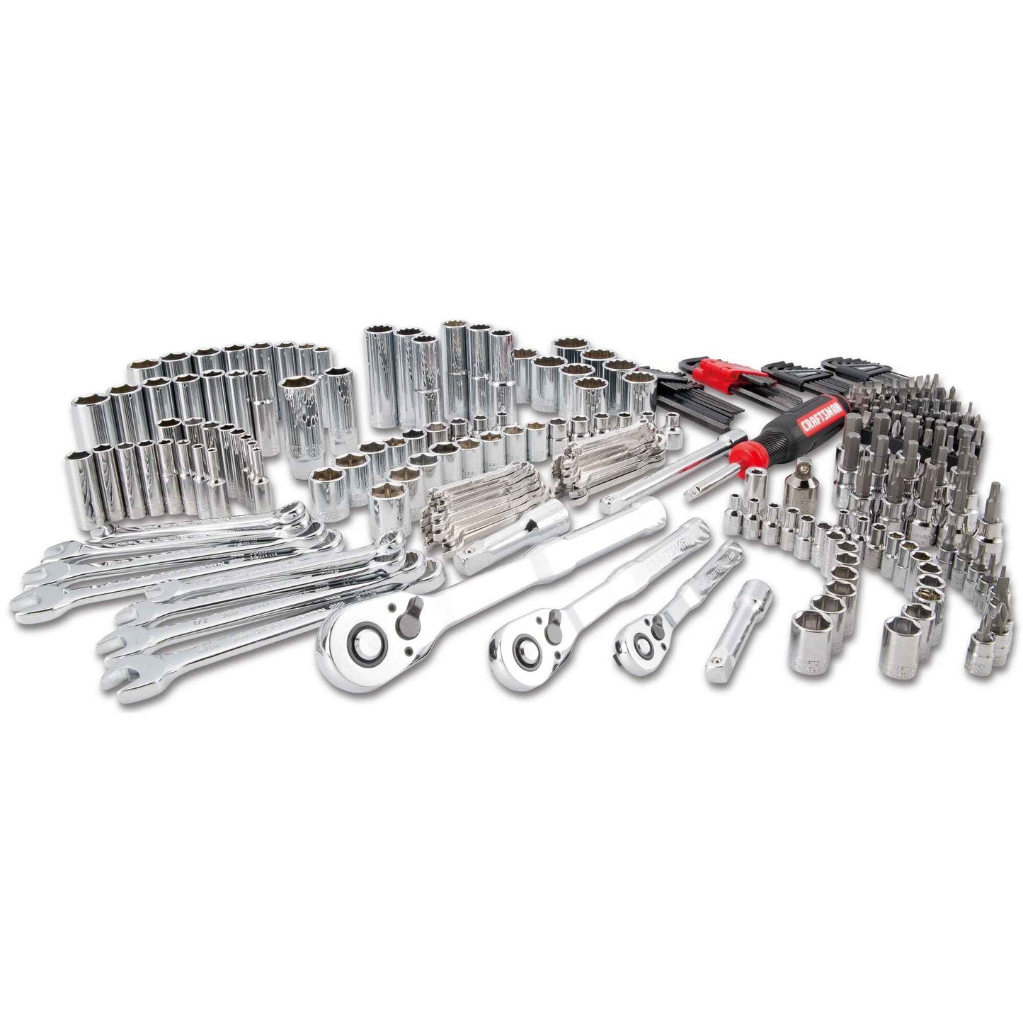 Craftsman 262-Piece Mechanic Tool Set with 3-Drawer VERSASTACK Tool Box, SAE and Metric Socket Set with Combination Wrenches and Spark Plug Sockets (CMMT45309)