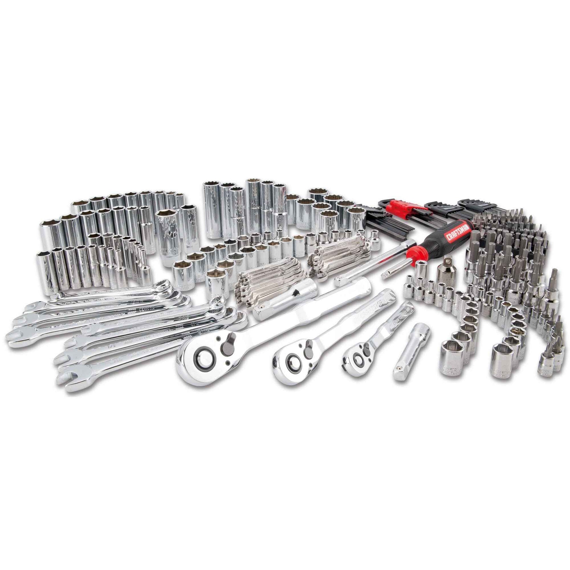 Craftsman 262-Piece Mechanic Tool Set with 3-Drawer VERSASTACK Tool Box, SAE and Metric Socket Set with Combination Wrenches and Spark Plug Sockets (CMMT45309)