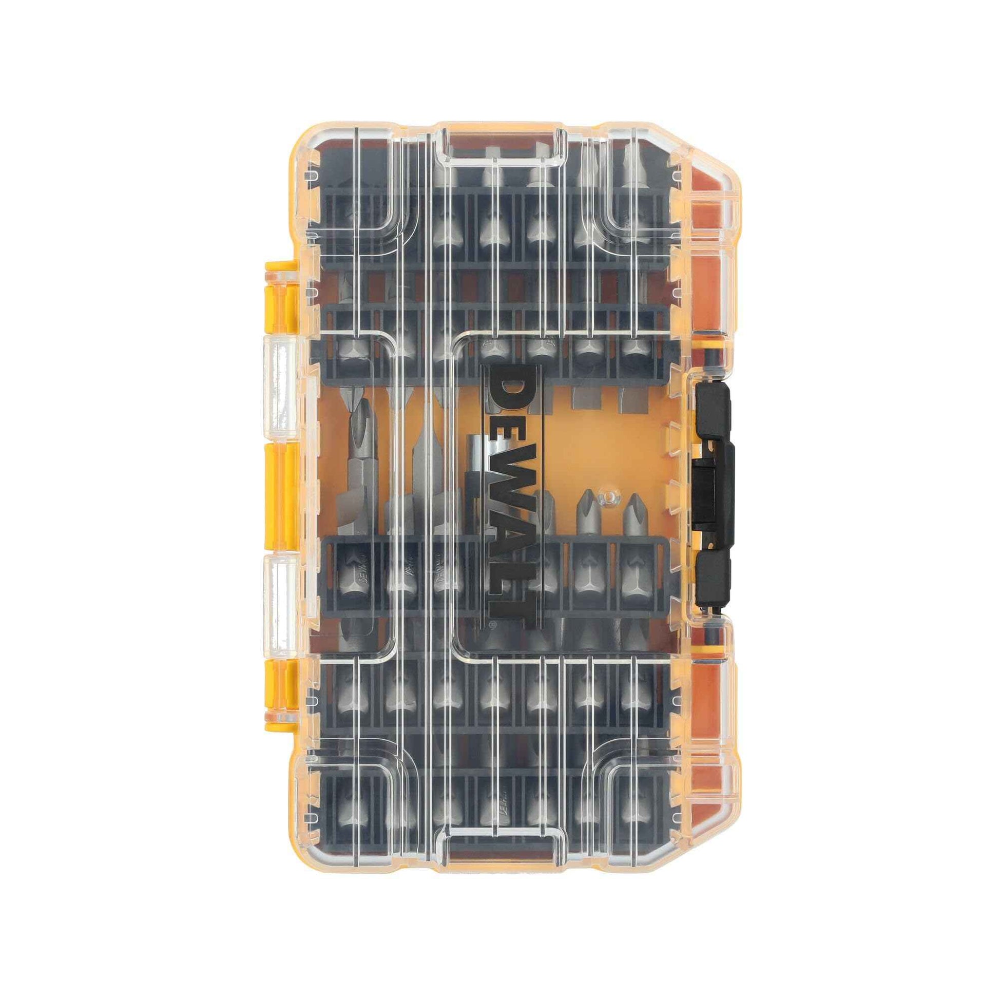 DEWALT Screwdriver Bit Set with Tough Case, 45-Piece (DW2166), Grey/Silver Screwdriving Set with Tough Case