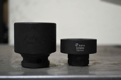 Astro Tools 78214 14pc 1/2" Drive 17-30mm Low Profile Nano Impact Socket Set - No Skips