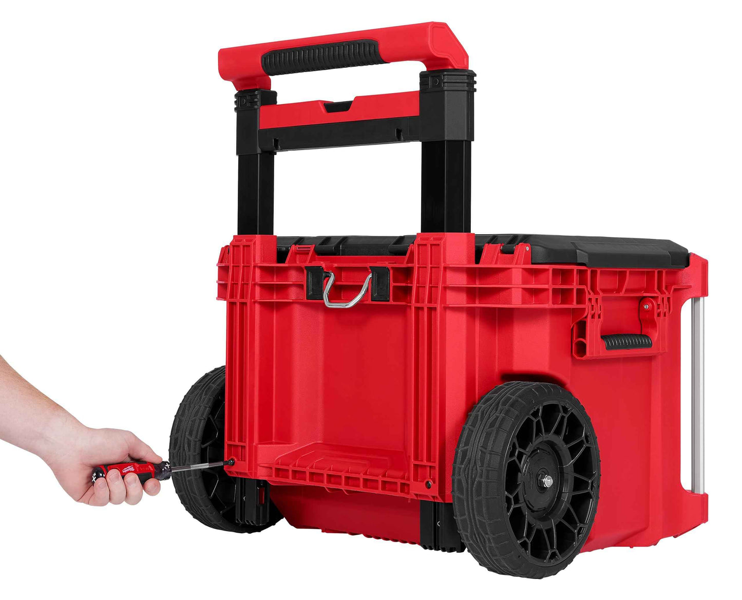 Milwaukee Electric - PACKOUT 10 Compact Portable Tool Box with ADJUSTA