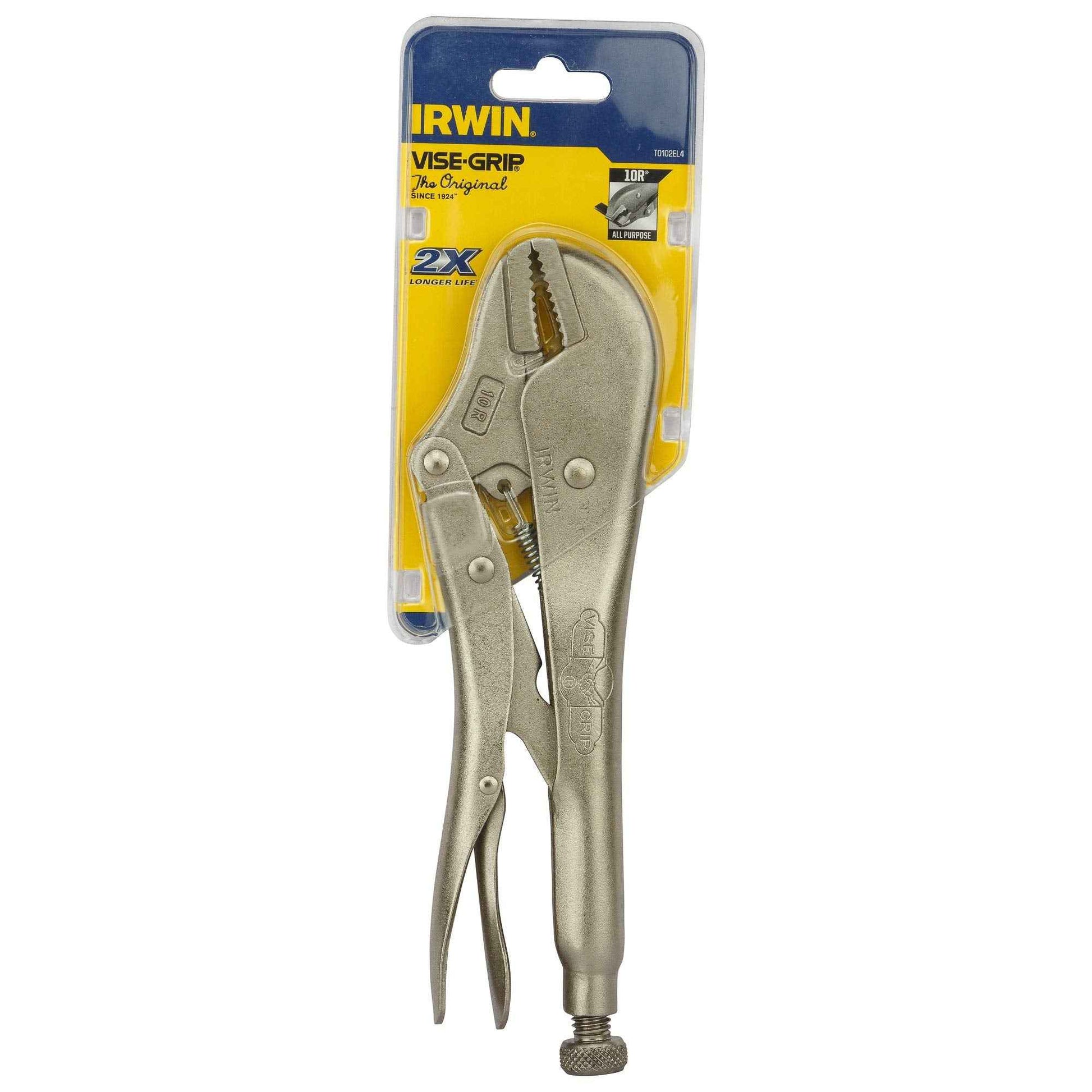 IRWIN VISE-GRIP Original Locking Pliers, Straight Jaw, 10-inch (102L3) - 1774901