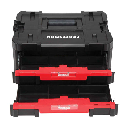 CRAFTSMAN Plastic Tool Box With Drawers, Organizer and Storage (CMST17804)