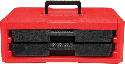 CRAFTSMAN Mechanics Tool Set, 256-Piece Hand Tool and Socket Set with 2-Drawer Tool Box (CMMT45256)