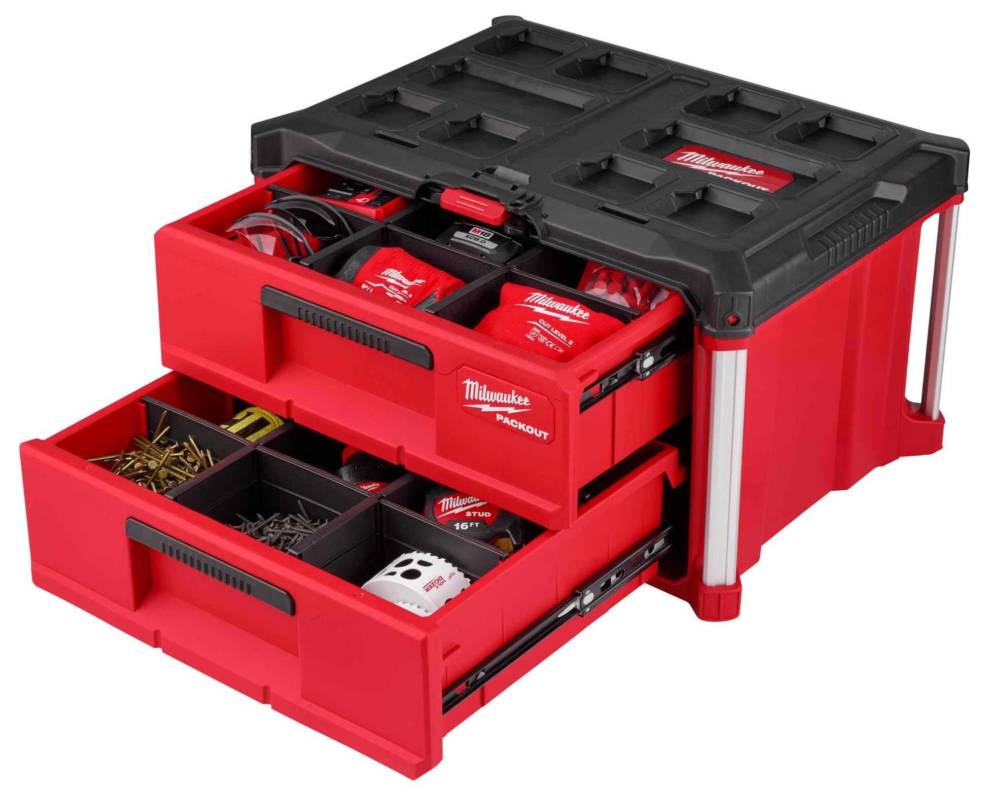 Milwaukee Box Tool 2-Drawer PACKOUT 48-22-8442