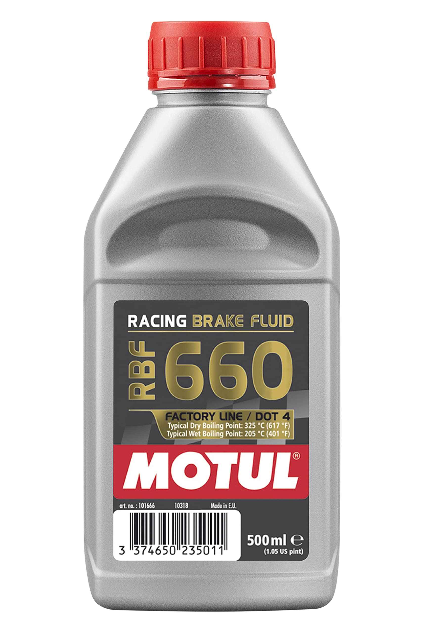 101667 RBF 660 Dot-4 100 Percent Synthetic Racing Brake Fluid - 500 ml