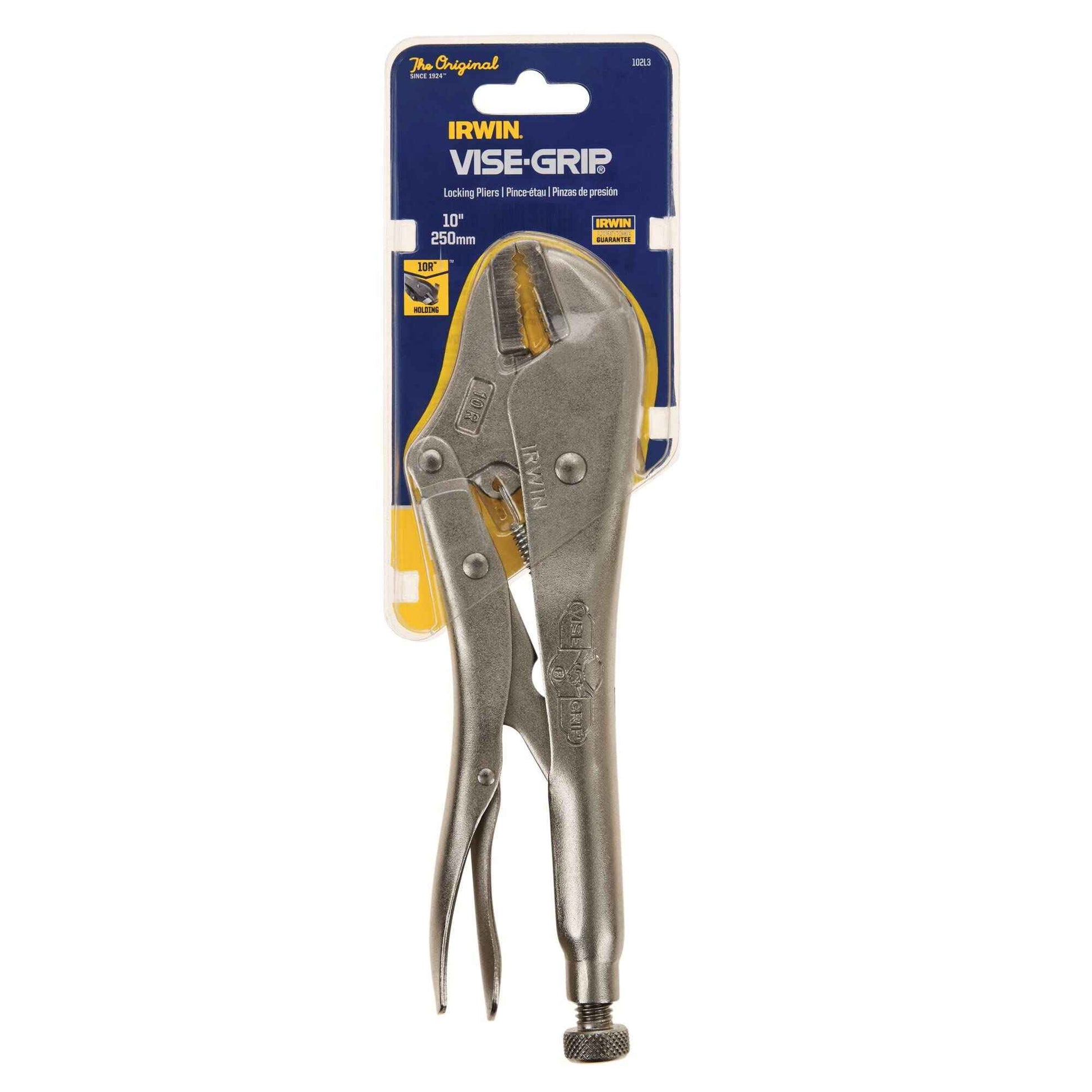 IRWIN VISE-GRIP Original Locking Pliers, Straight Jaw, 10-inch (102L3) - 1774901