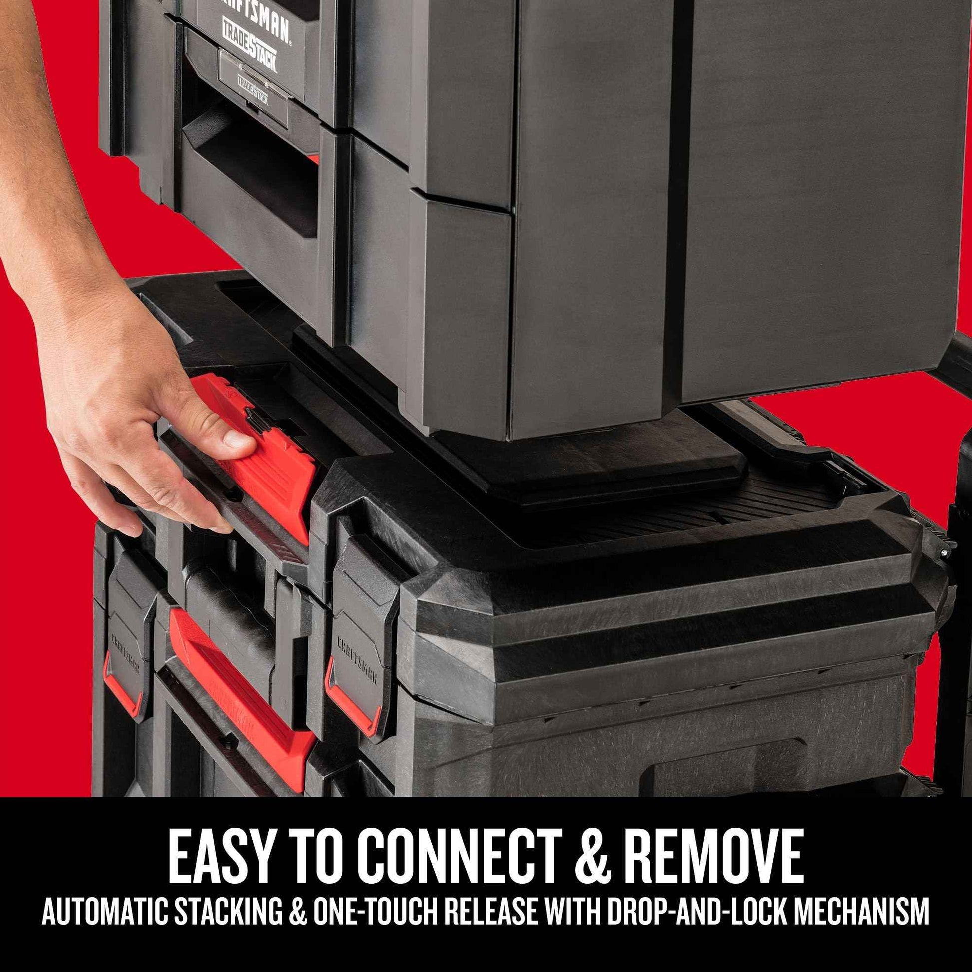 CRAFTSMAN TRADESTACK Tool Box, Tool Organizer, Drawer Unit (CMST21404)