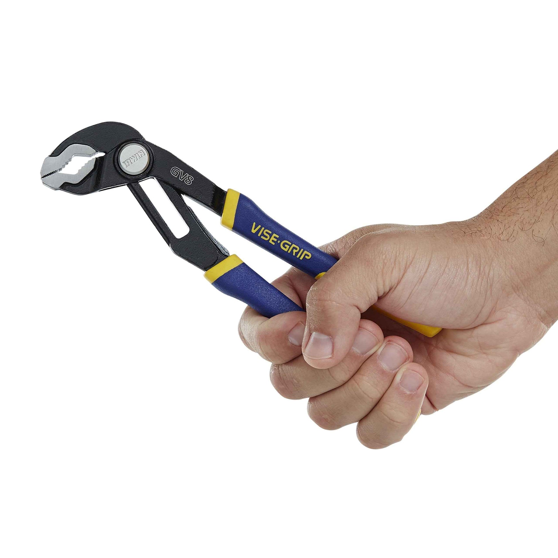 IRWIN Tools VISE-GRIP GrooveLock Pliers Set, V-Jaw, 2 Piece, 2078709