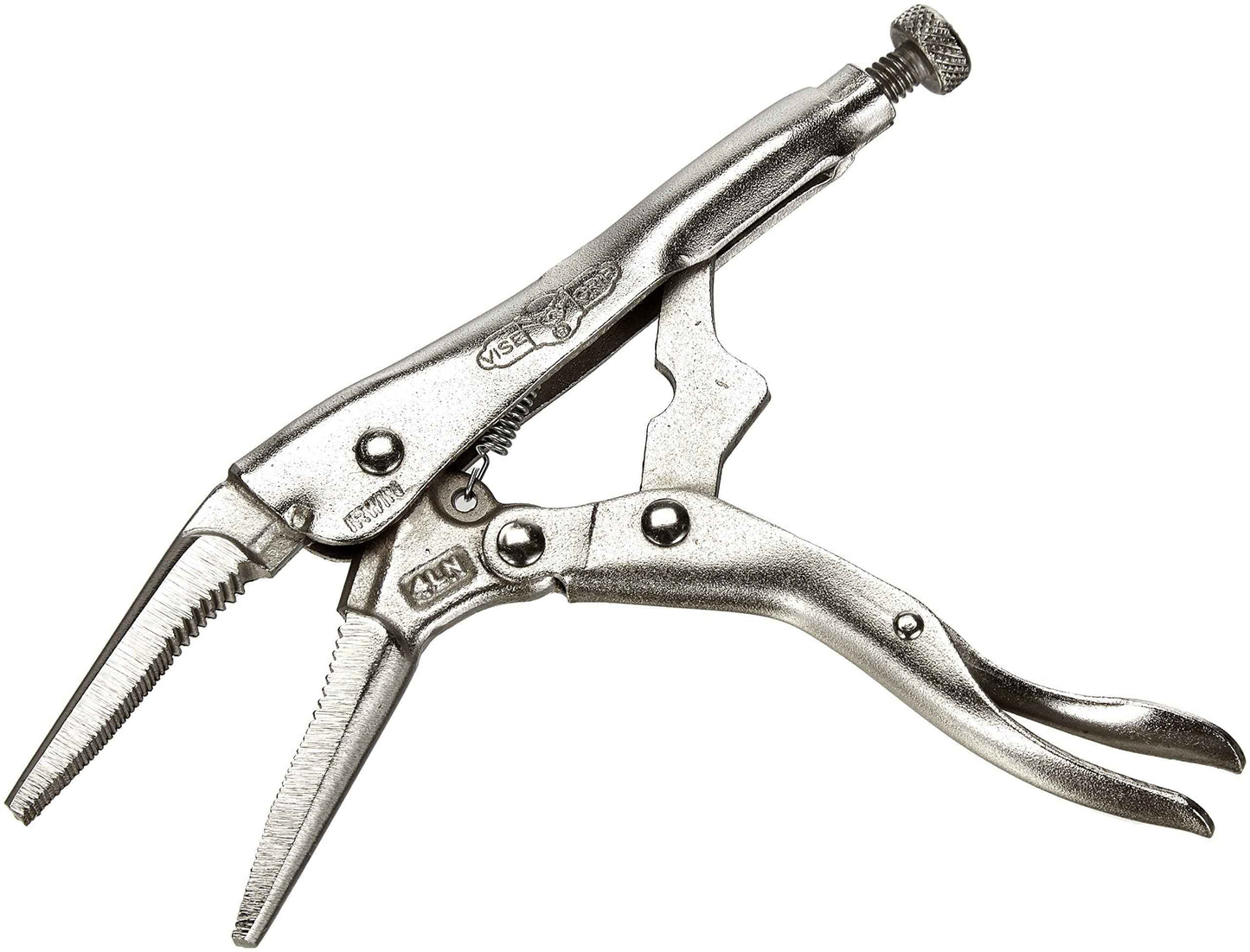 IRWIN VISE-GRIP Original Locking Pliers, Long Nose, 4-Inch (1602L3), 100mm