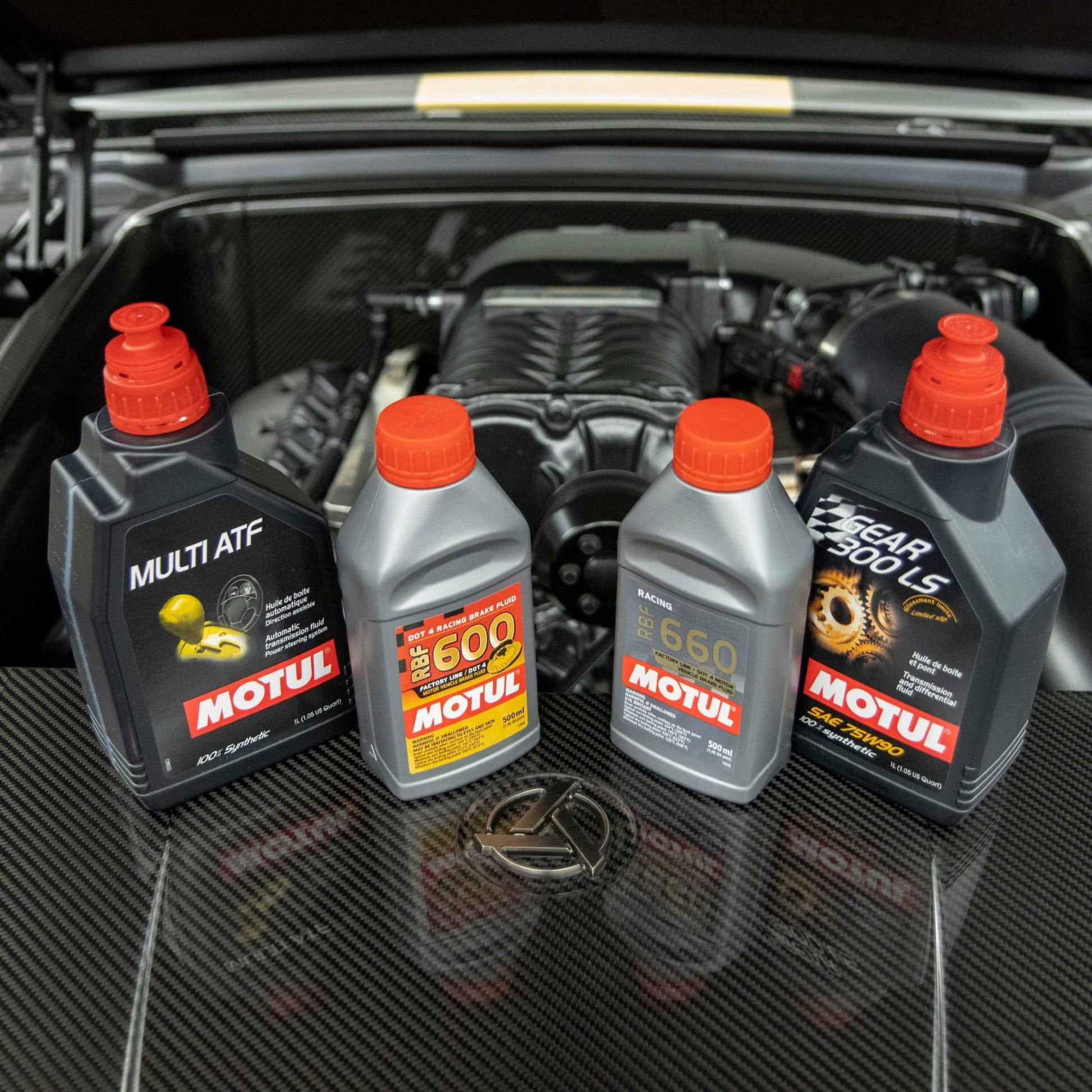 Motul MTL100949 8068HL RBF 600 Factory Line Dot-4 100 Percent Synthetic Racing Brake Fluid-600, 500. ml