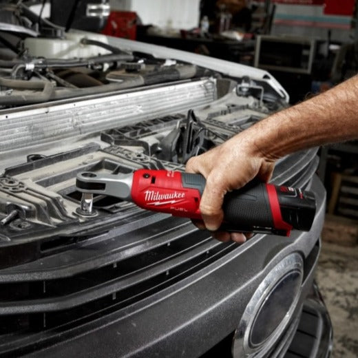 Milwaukee 2566-20 M12 FUEL™ 1/4" High Speed Ratchet (Tool Only) - TrackMindedHPDE™