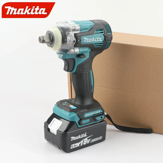 Makita TW004 40V Brushless Lithium - ion Charging Impact Wrench - High Torque Electric Tool
