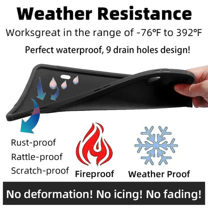 Slide that Plate Cover In and Out with Ease! Slotted Silicone License Plate Frame