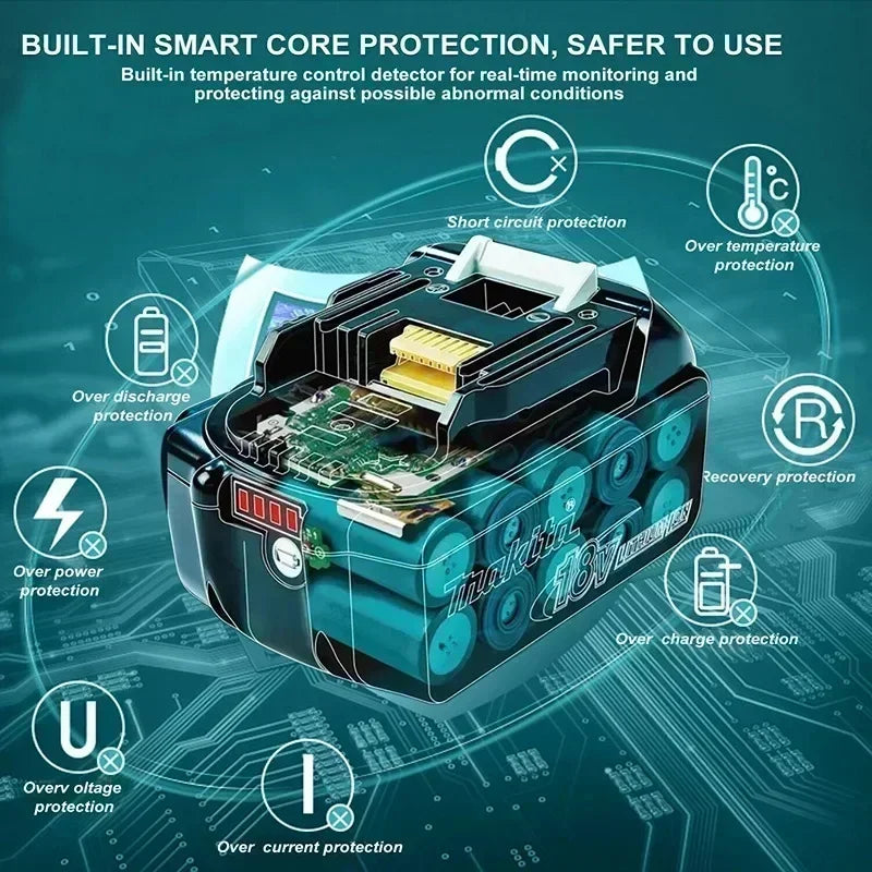 Makita 18V 6.0Ah rechargeable battery