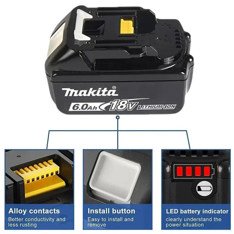 Makita 18V 6.0Ah rechargeable battery