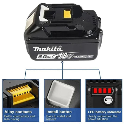 Makita 18V 6.0Ah rechargeable battery